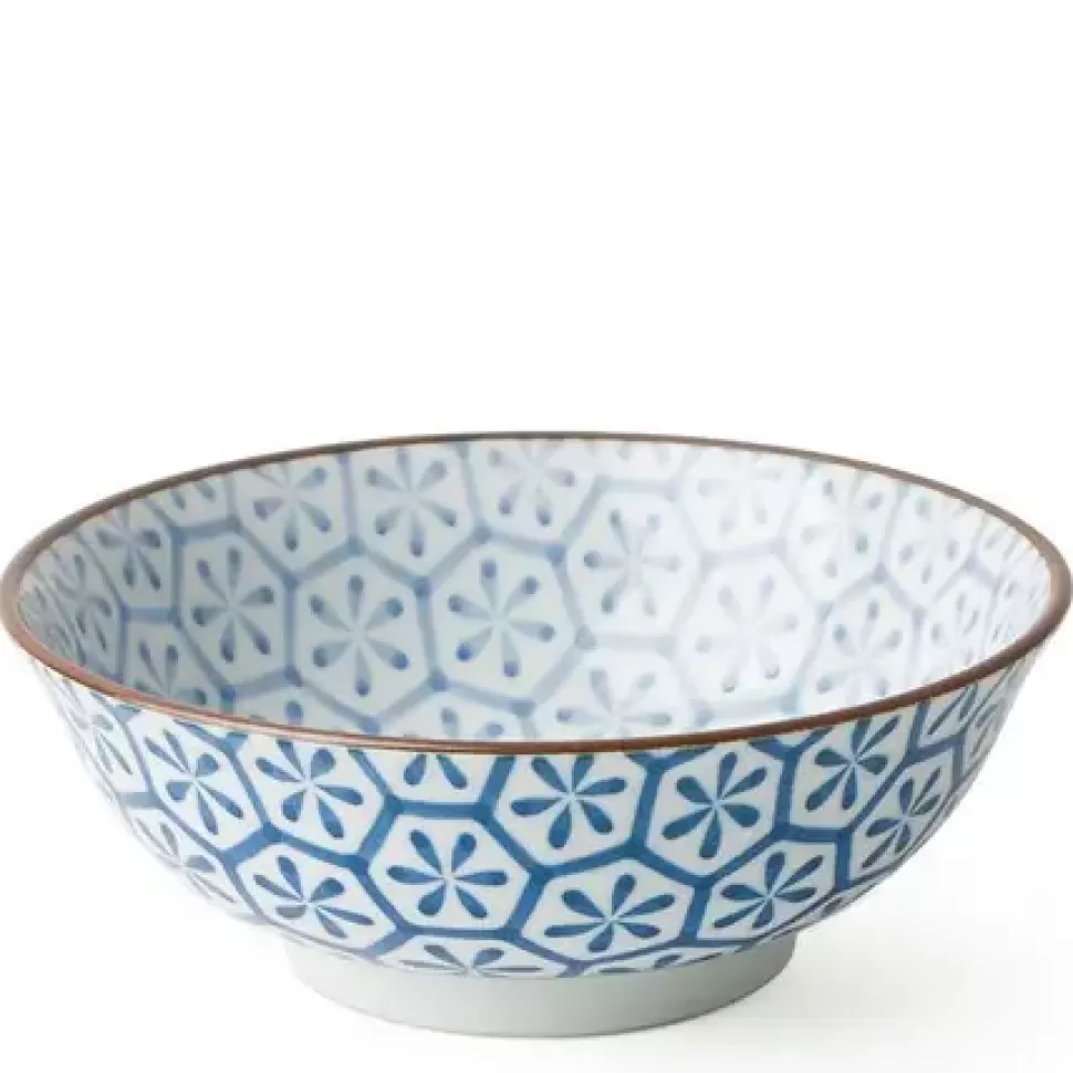 MIYA Company Ramen Bowls^Monyou 7.5" Hana Kikkou Bowl