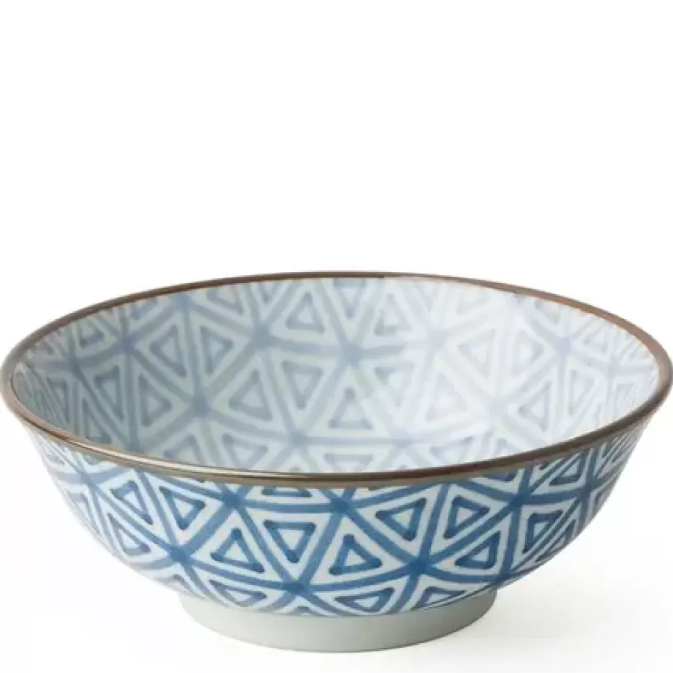 MIYA Company Ramen Bowls^Monyou 7.5" Sankaku Bowl