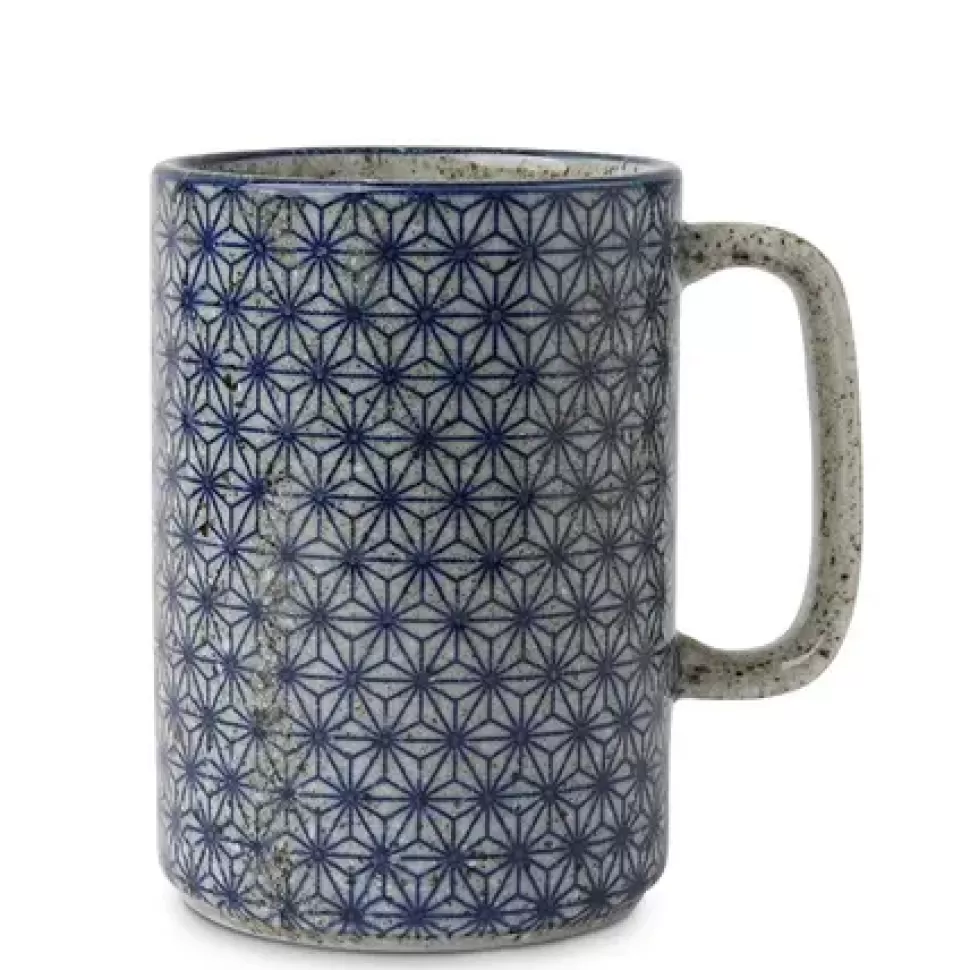 MIYA Company Mugs^Mug Blue Asanoha 16 Oz.