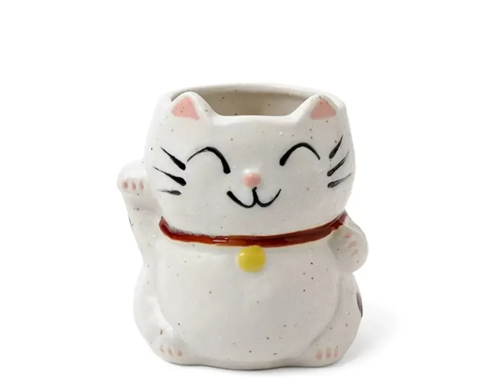 MIYA Company Cups/Mugs^Mug Cat White With Spots