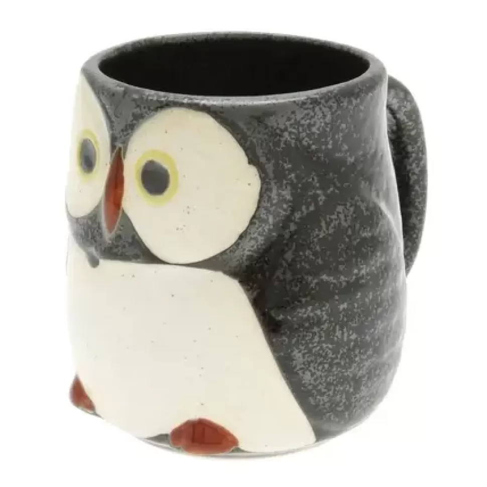 MIYA Company Cups/Mugs^Mug Owl Midnight 14 Oz.