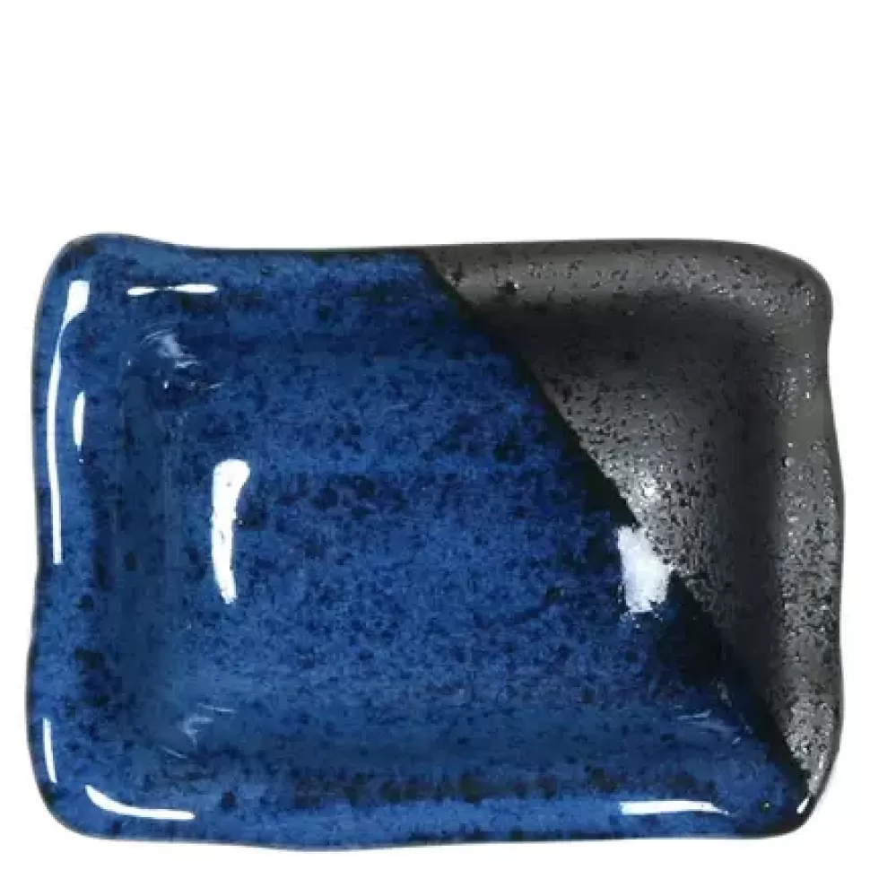 MIYA Company Sauce Dishes^Namako Blue 3.5" X 2.5" Sauce Dish