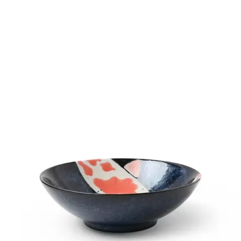 MIYA Company Shallow Bowls^Namako Koi 5.75" Shallow Bowl