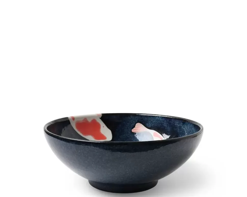 MIYA Company Ramen Bowls^Namako Koi 8.25" Noodle Bowl