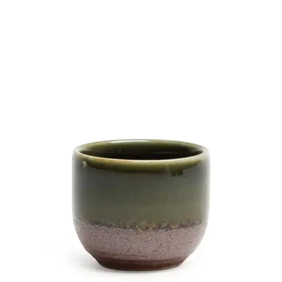 MIYA Company Sake Bottles & Cups^Oribe Green 1.2 Oz. Sake Cup