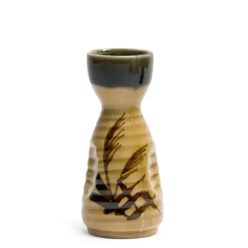 MIYA Company Sake Bottles & Cups^Oribe Sasa 4 Oz. Sake Bottle