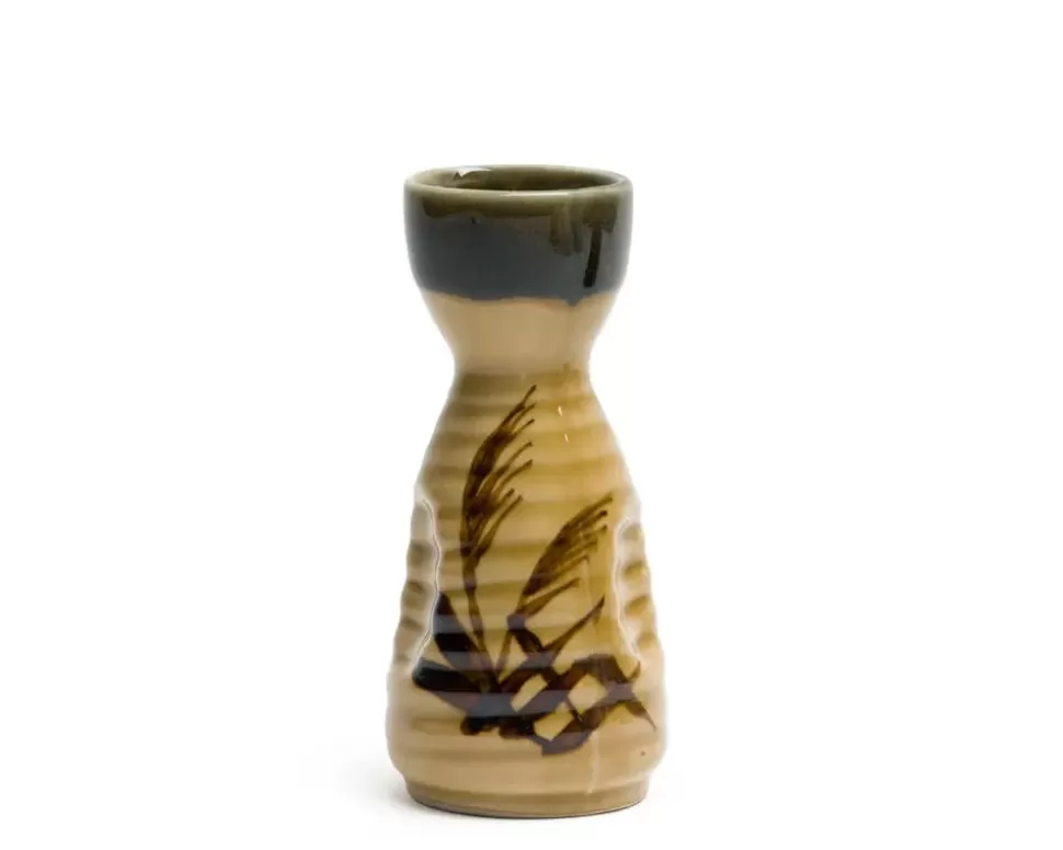 MIYA Company Sake Bottles & Cups^Oribe Sasa 4 Oz. Sake Bottle