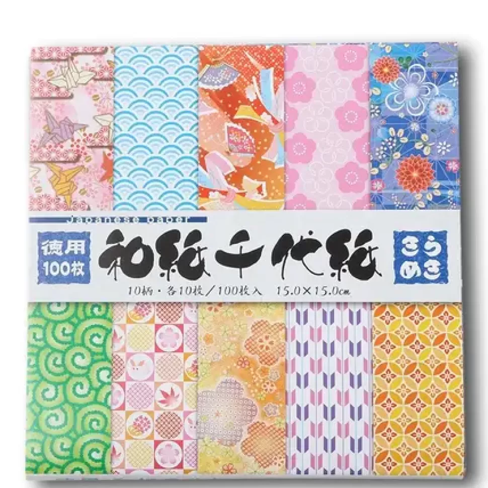 MIYA Company Origami^Origami Paper 6" Assorted