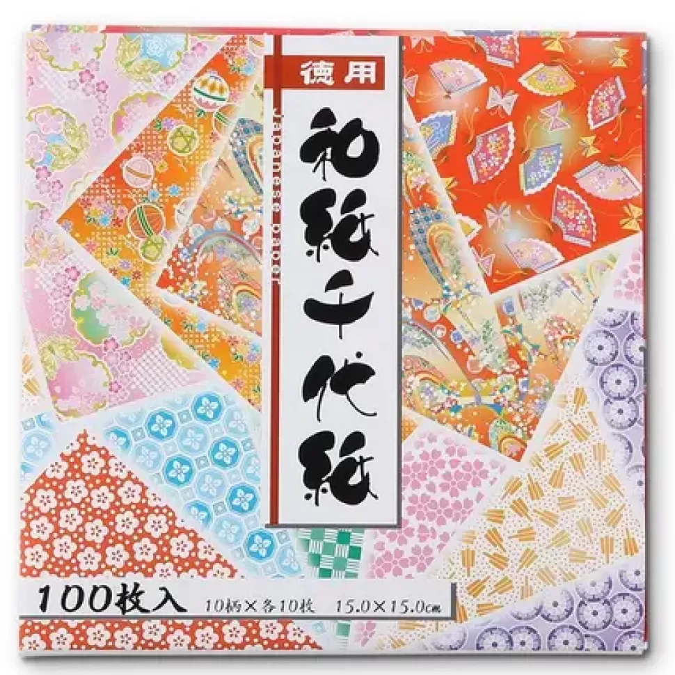 MIYA Company Origami^Origami Paper 6" Assorted