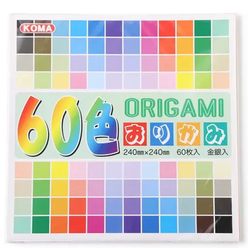 MIYA Company Origami^Origami Paper 9.5" Assorted