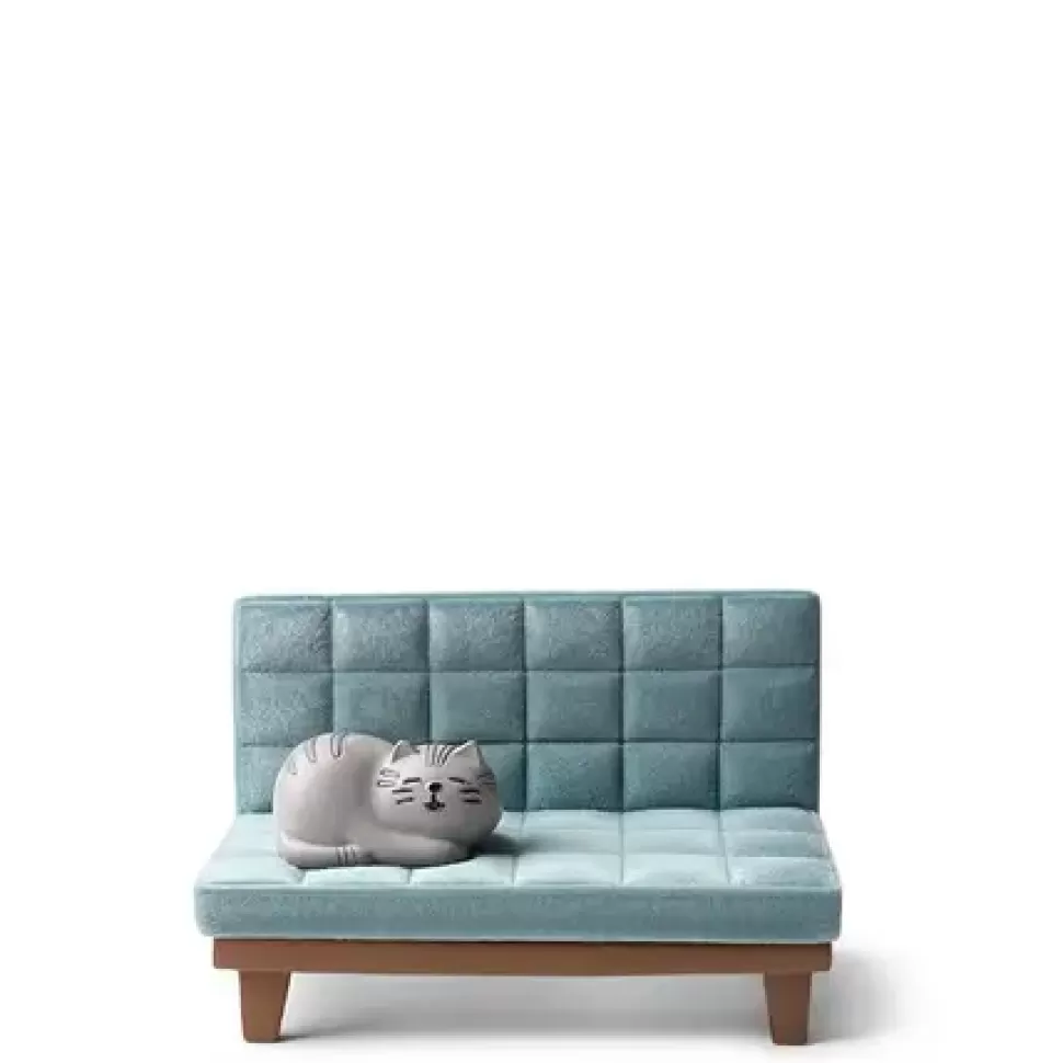 MIYA Company Cats^Phone Stand Cat On Sofa Blue