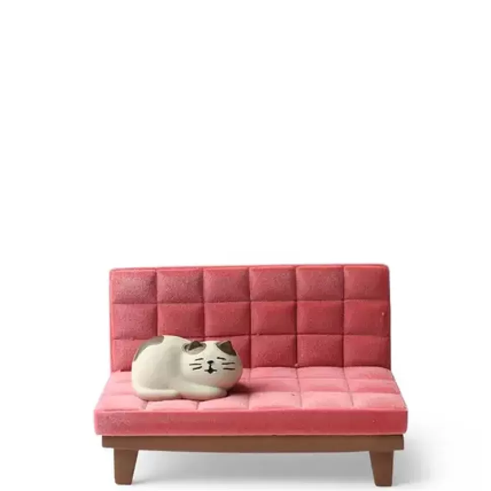 MIYA Company Cats^Phone Stand Cat On Sofa Pink