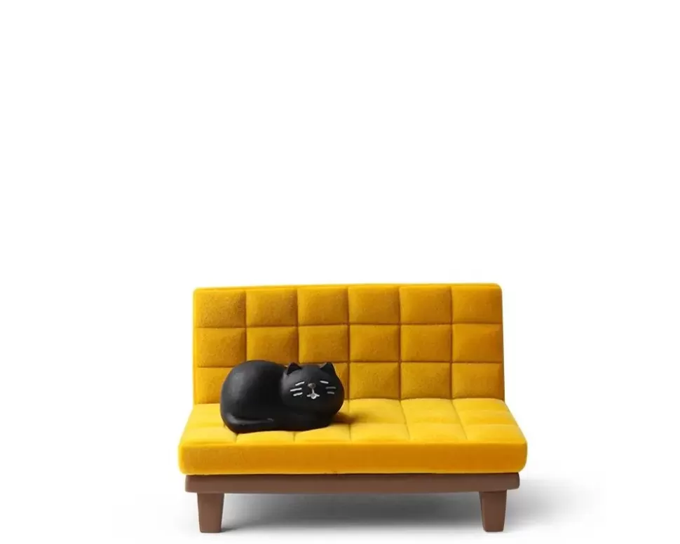 MIYA Company Cats^Phone Stand Cat On Sofa Yellow