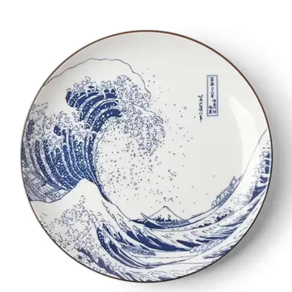 MIYA Company Large Plates^Plate The Great Wave 10"