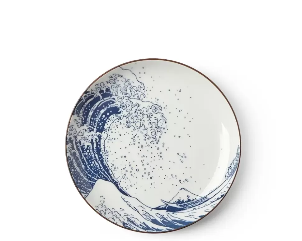 MIYA Company Medium Plates^Plate The Great Wave 7-1/8"