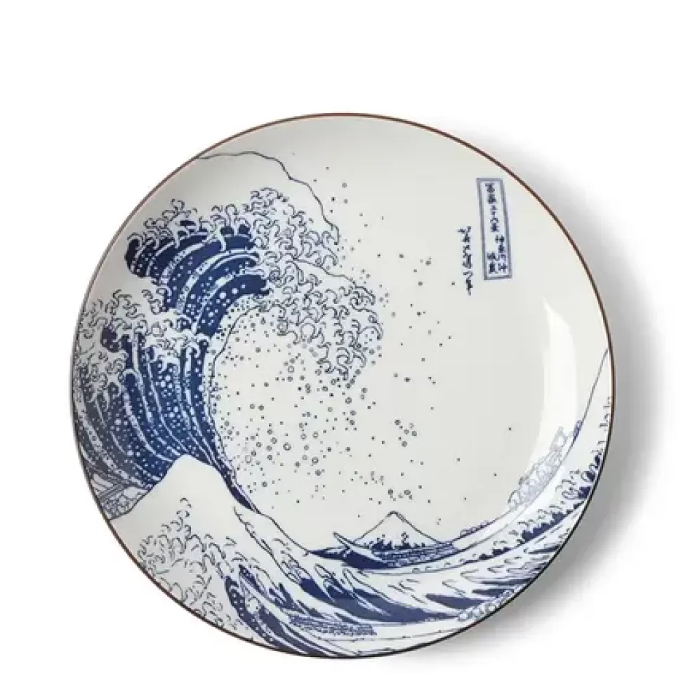 MIYA Company Medium Plates^Plate The Great Wave 8-1/2"