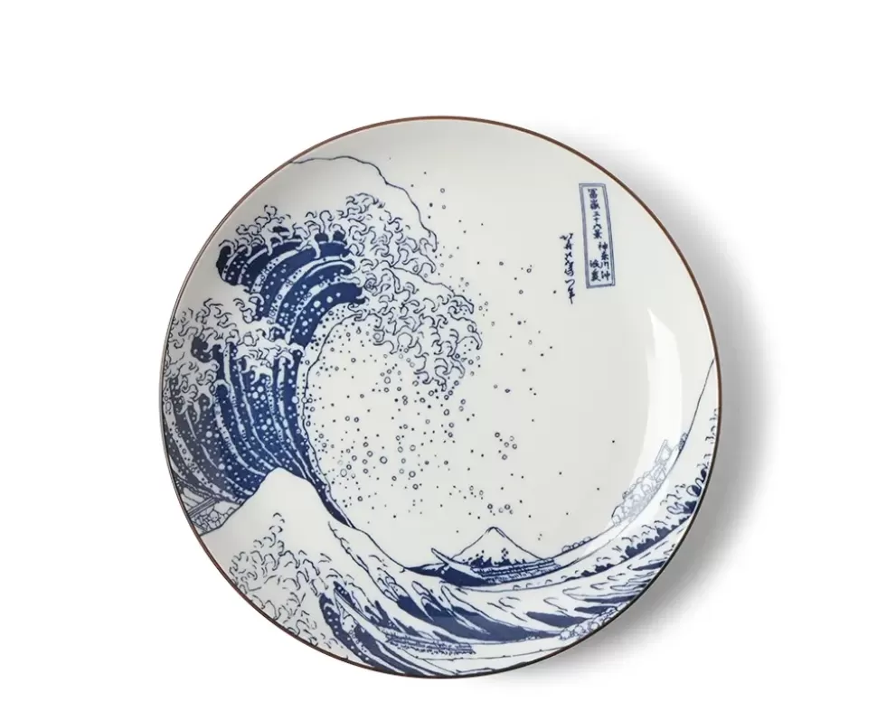 MIYA Company Medium Plates^Plate The Great Wave 8-1/2"