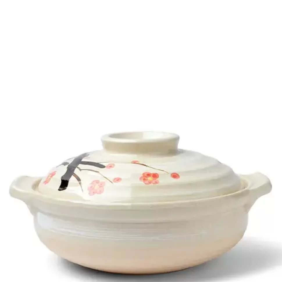 MIYA Company Donabe Casseroles^Sakura Donabe Casserole, 135 Oz.