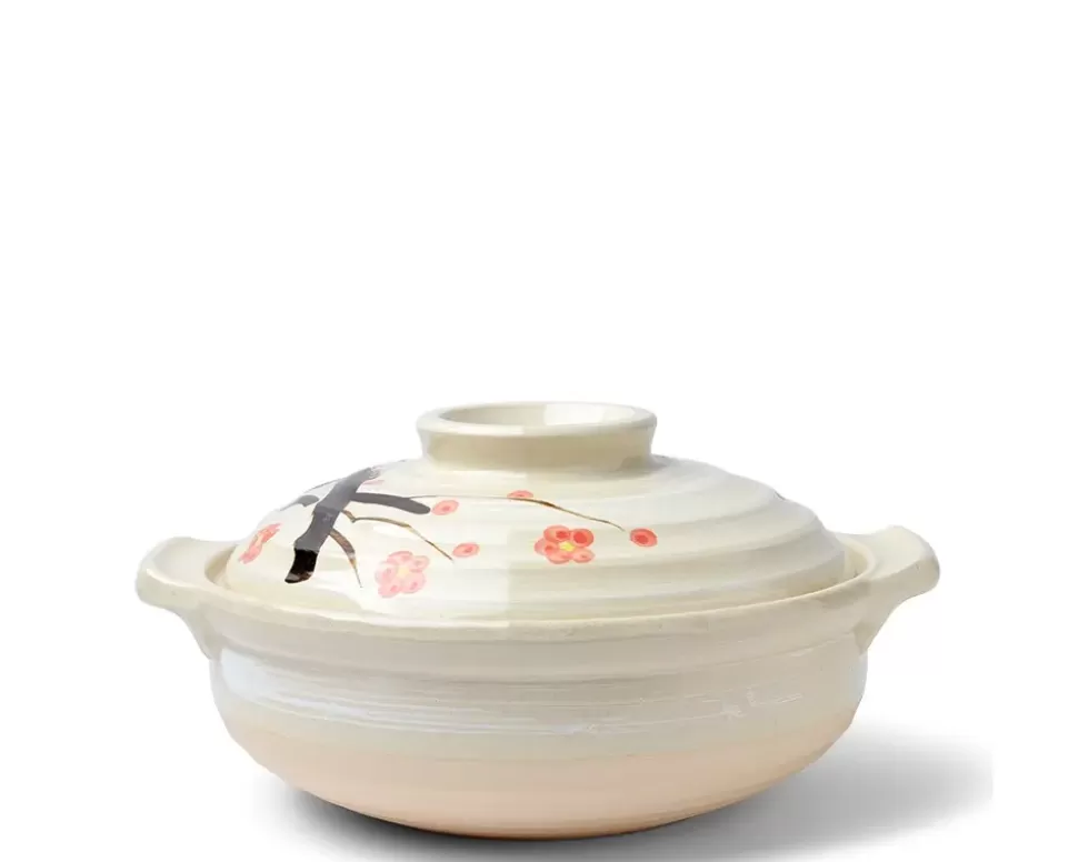 MIYA Company Donabe Casseroles^Sakura Donabe Casserole, 135 Oz.