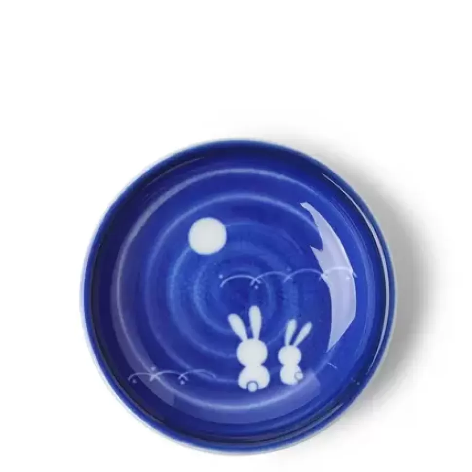 MIYA Company Other^Sauce Dish 3-3/4" Rabbit & Moon