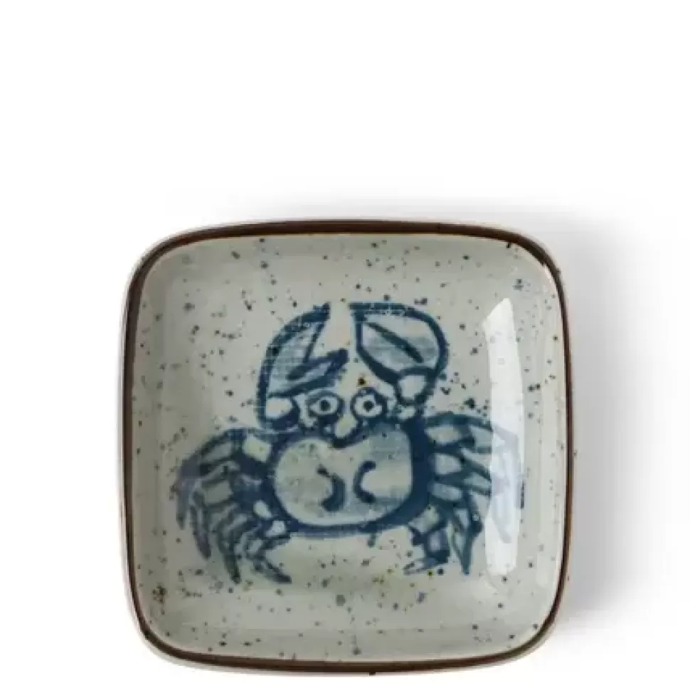 MIYA Company Fish^Sauce Dish 3.5" Crab