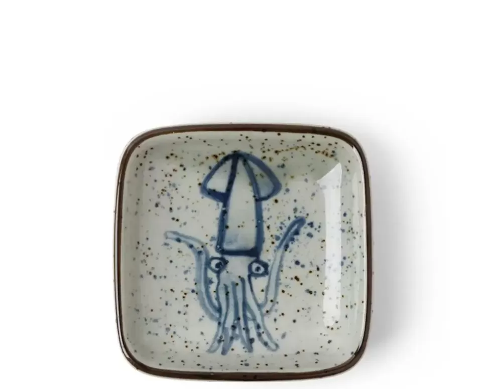 MIYA Company Fish^Sauce Dish 3.5" Squid