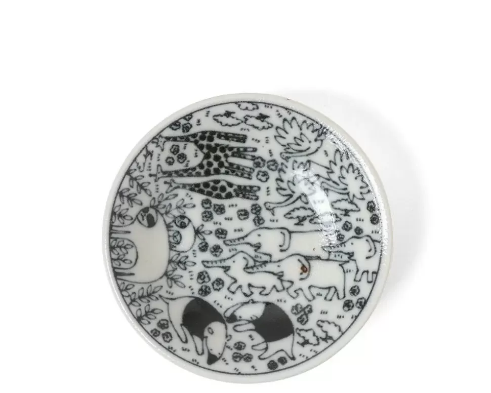 MIYA Company Other^Sauce Dish 4" Happy Animals