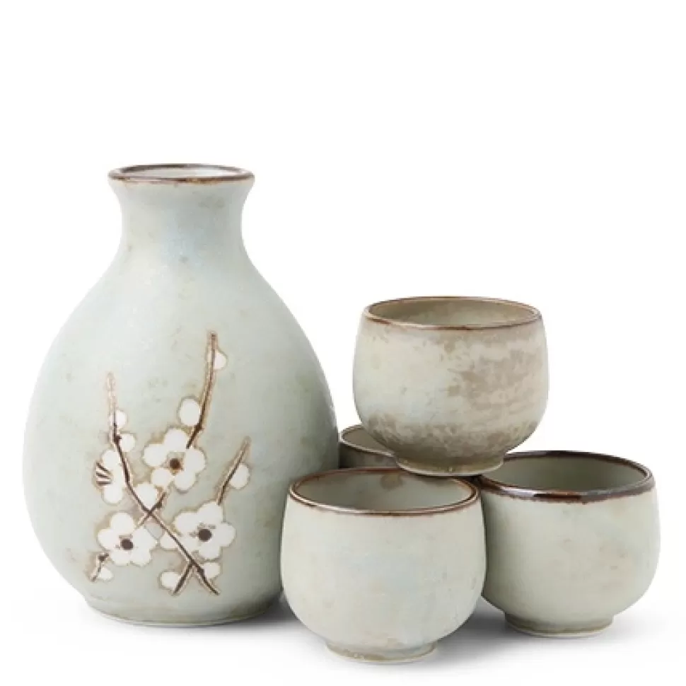 MIYA Company Sake Sets^Spring Blossoms Sake Set