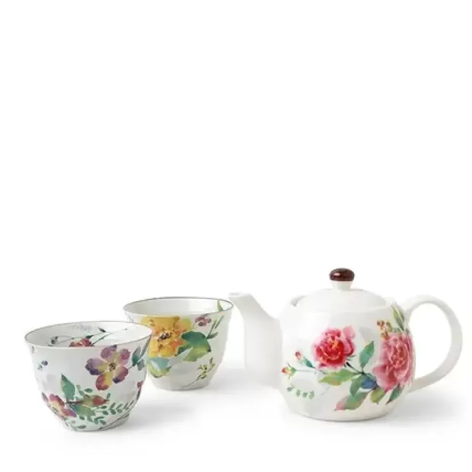 MIYA Company Tea Sets - Ceramic^Spring Floral Tea Set