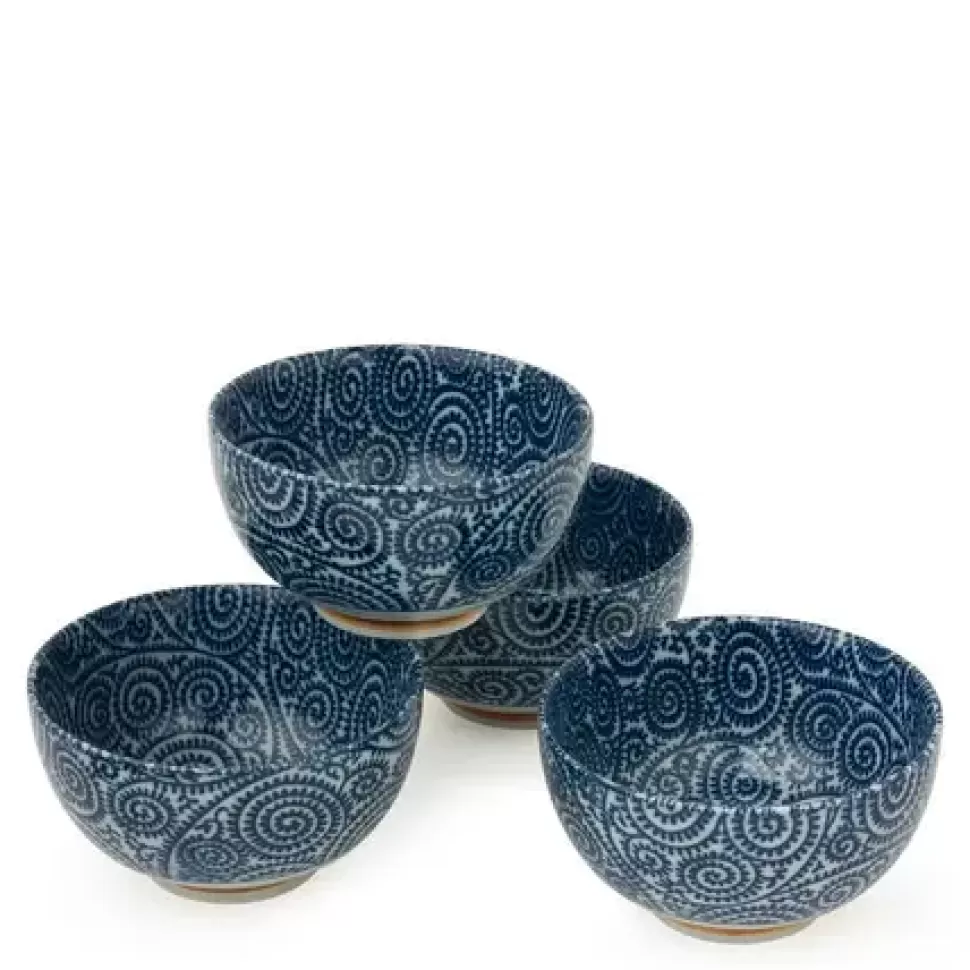 MIYA Company Bowl Sets^Tako Karakusa 5" Bowl Set