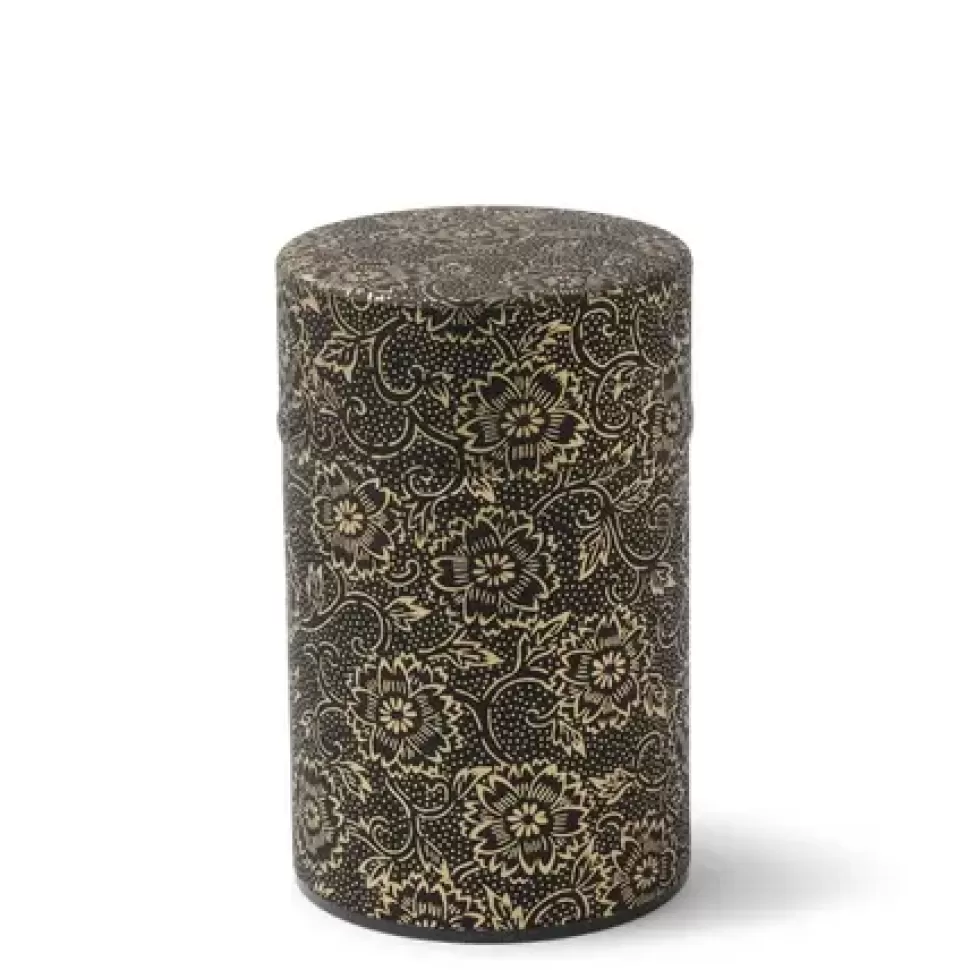 MIYA Company Teaware Accessories^Tea Canister Black/Gold Mum