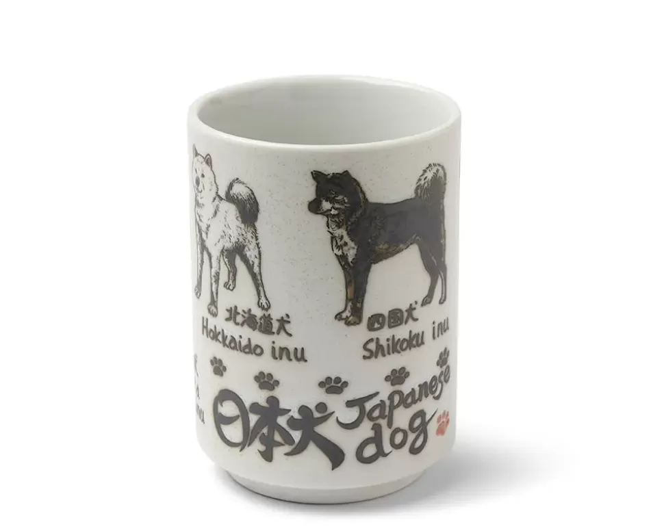 MIYA Company Cups/Mugs^Teacup Japanese Dogs