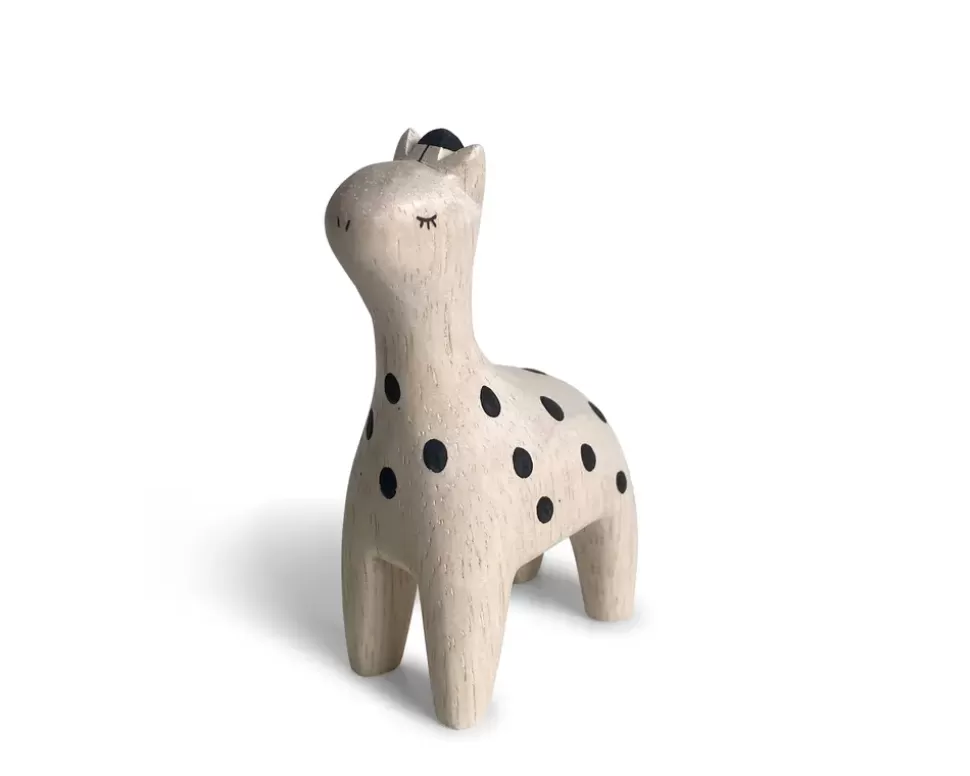 MIYA Company Other^T-Lab Wooden Animal - Giraffe