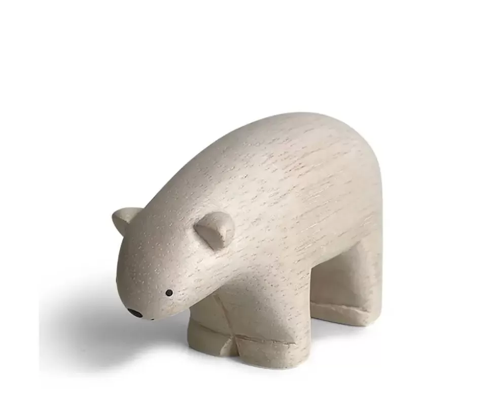 MIYA Company Other^T-Lab Wooden Animal - Polar Bear