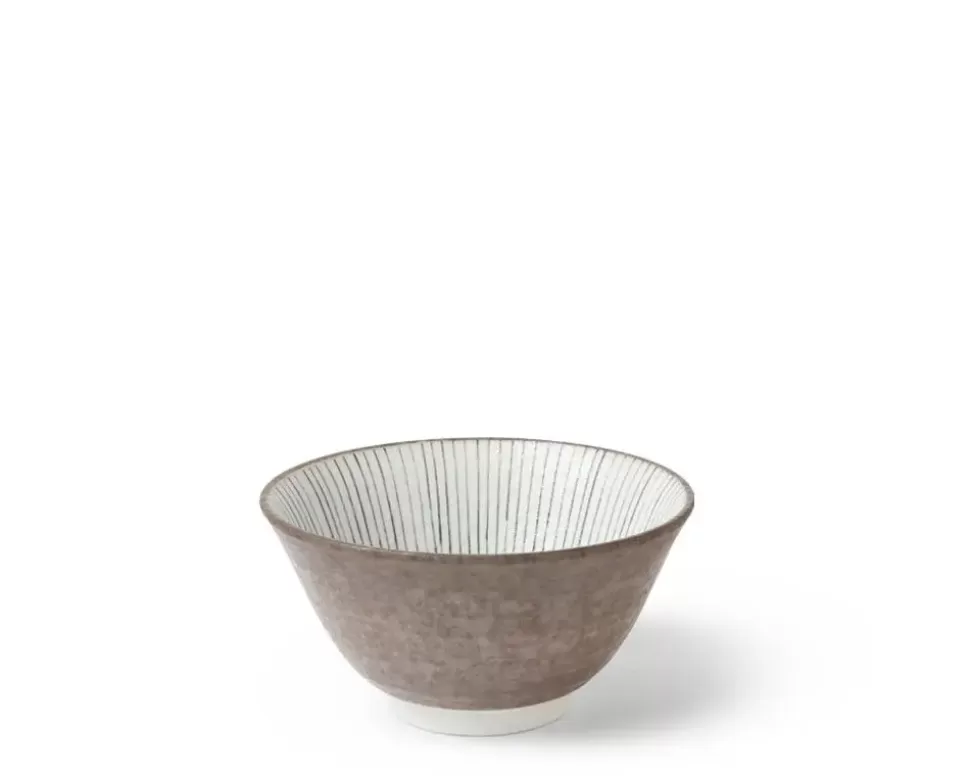 MIYA Company Rice Bowls^Tokusa Gray 4.5" Rice Bowl