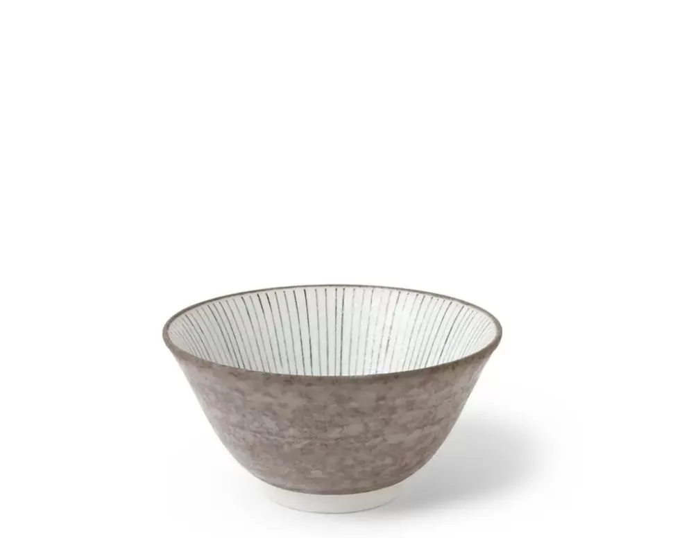 MIYA Company Rice Bowls^Tokusa Gray 5.25" Rice Bowl