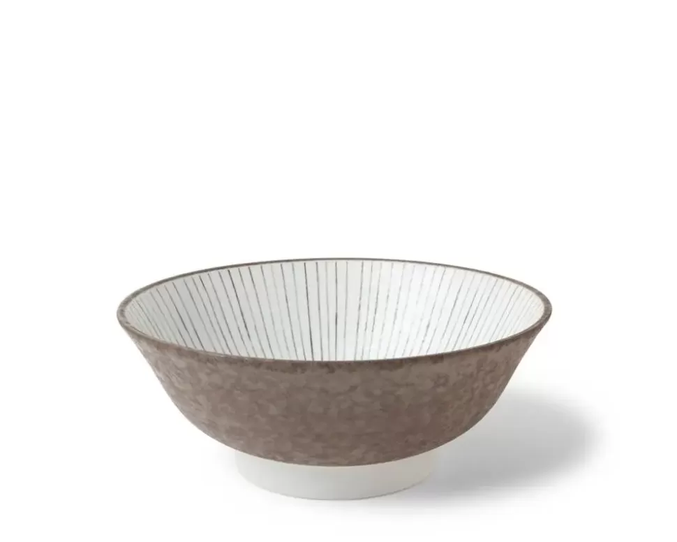 MIYA Company Ramen Bowls^Tokusa Gray 8.25" Bowl