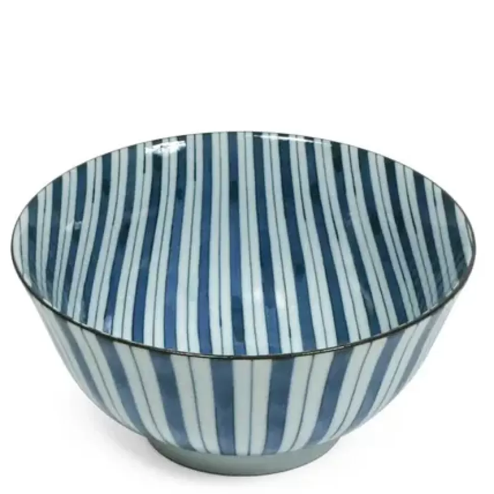 MIYA Company Medium Bowls^Tokusa Stripes 6" Bowl