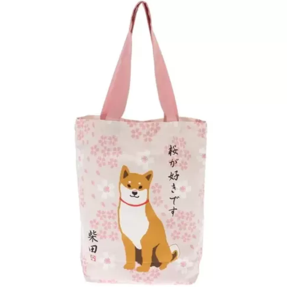 MIYA Company Dogs^Tote Bag Shiba Sakura