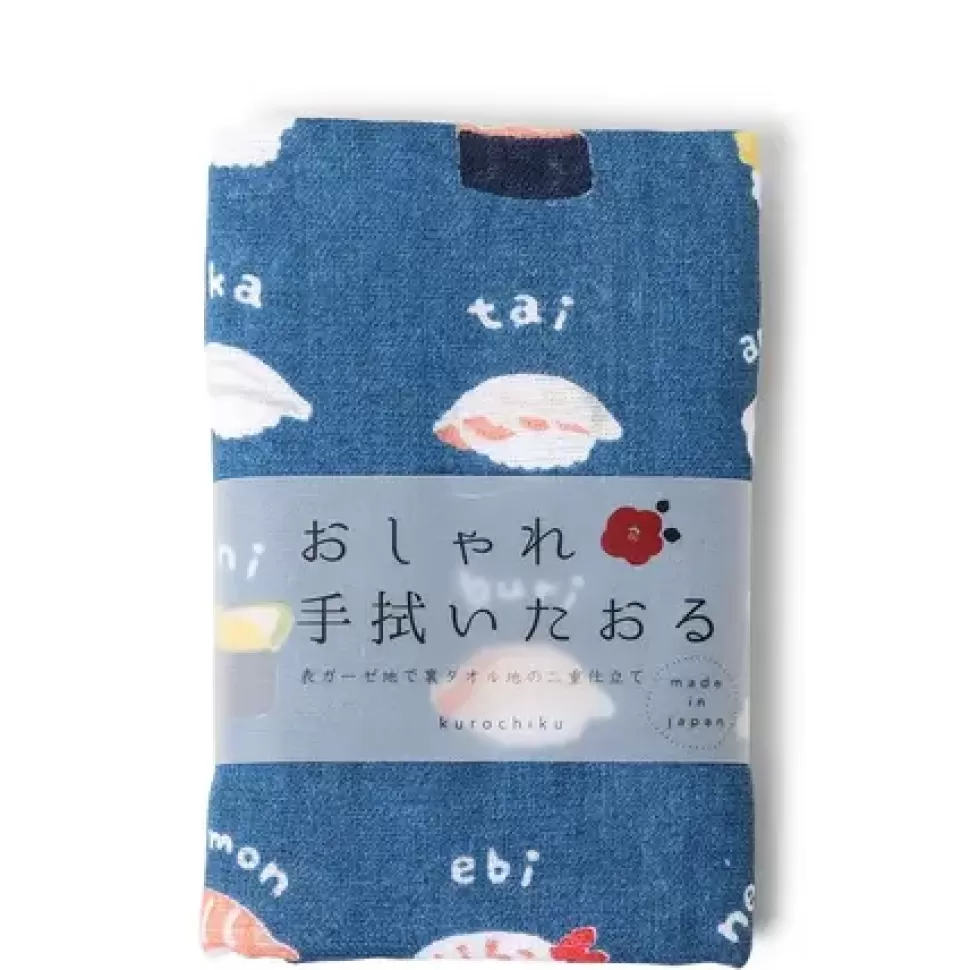 MIYA Company Towels^Towel Blue Sushi