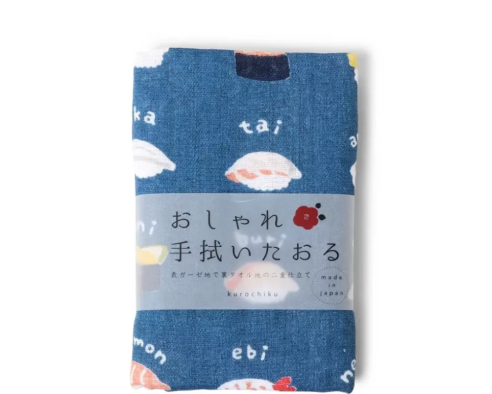 MIYA Company Towels^Towel Blue Sushi