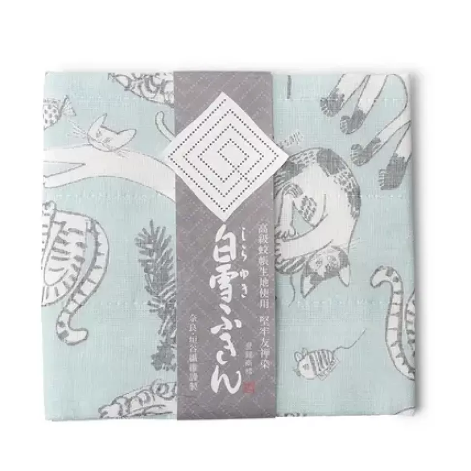 MIYA Company Cats^Towel Fuukin Cats Blue