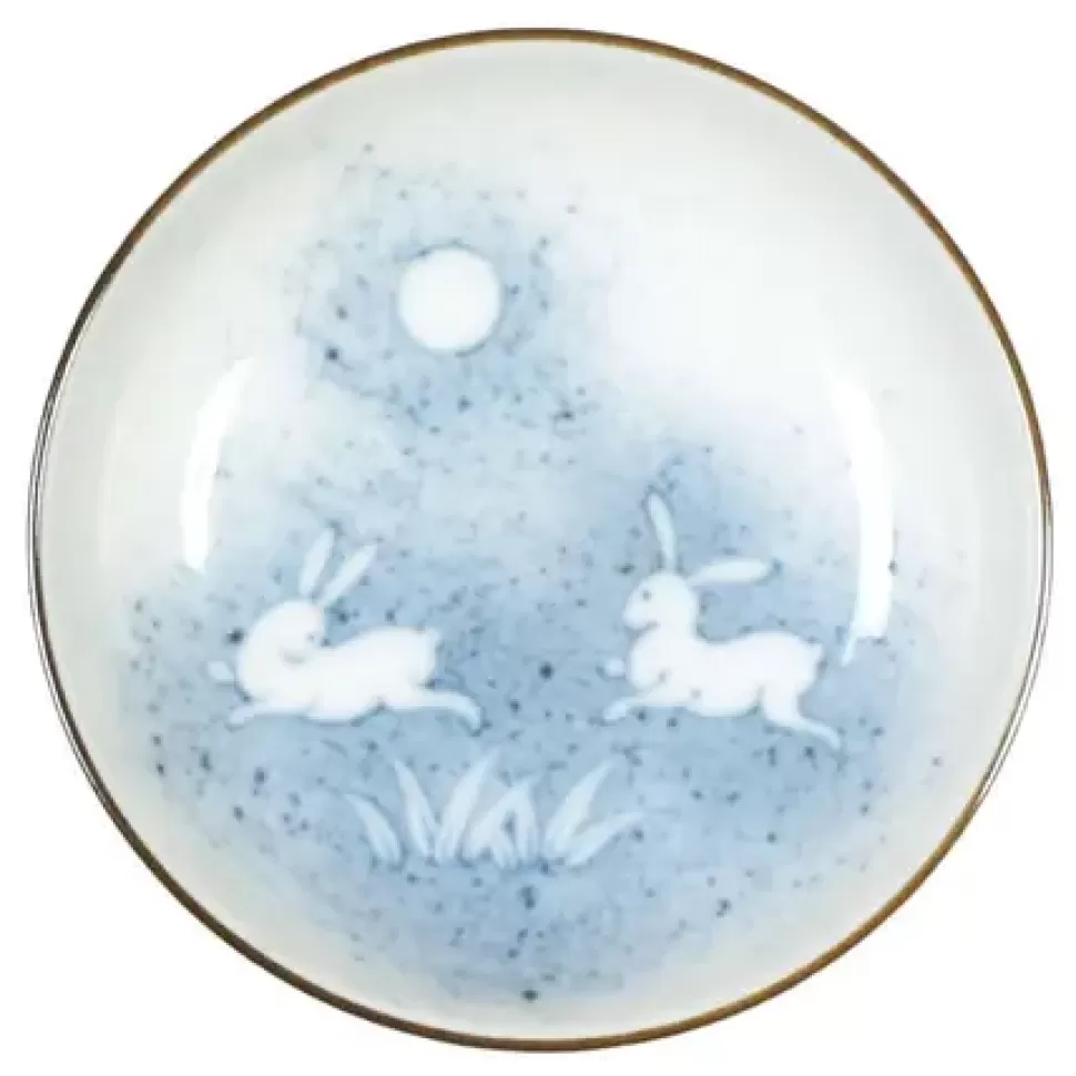 MIYA Company Rabbits^Tsuki-Usagi 3.75" Sauce Dish