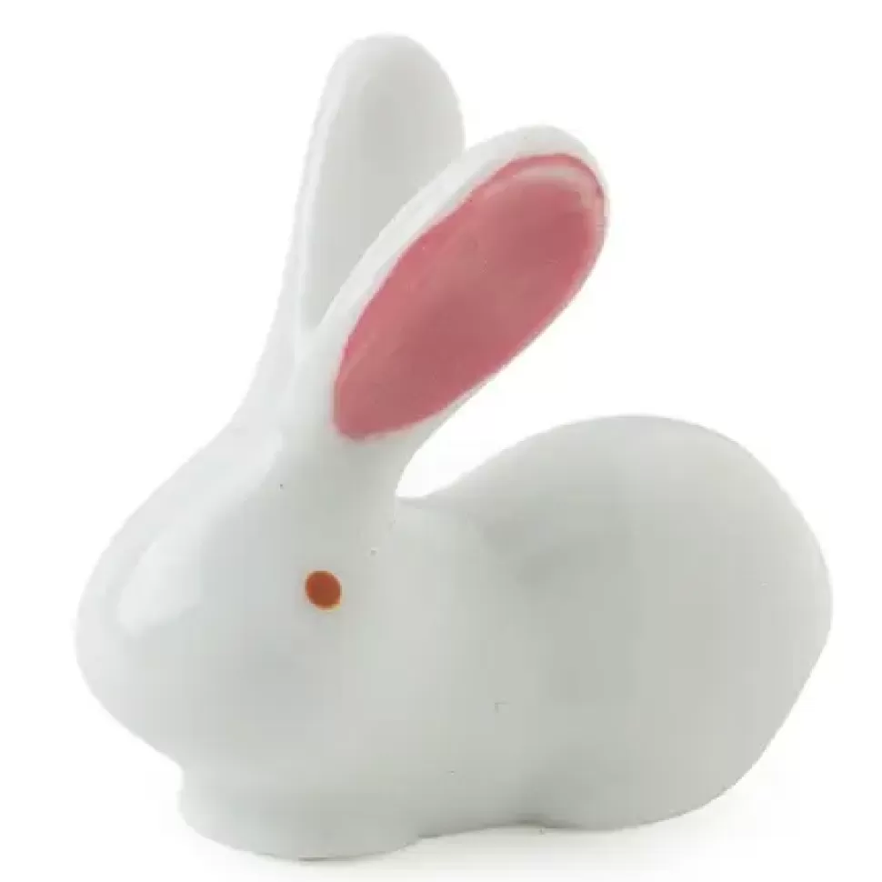 MIYA Company Rabbits^White Rabbit Chopstick Rest - Pink Ears