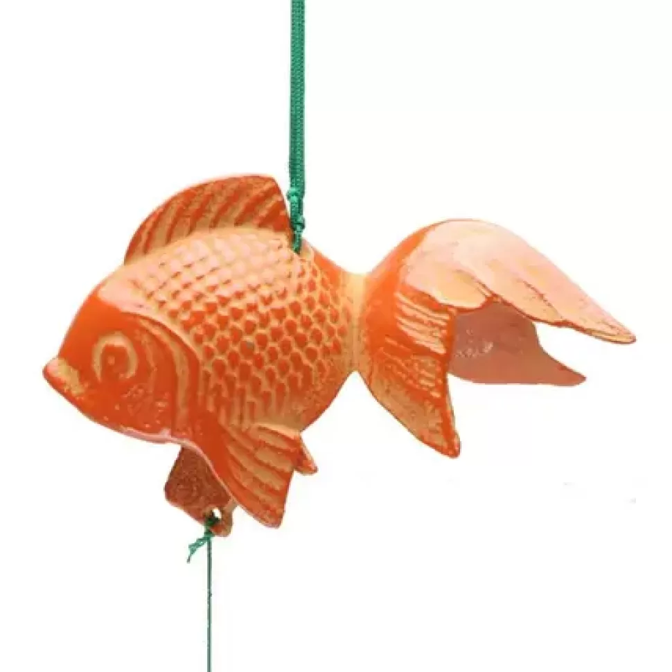 MIYA Company Fish^Wind Chime Goldfish Orange 2-3/4"